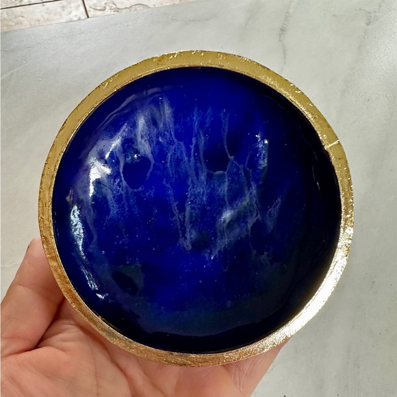 Stunning vintage cloisonné floral trinket box - Picture 5 of 7